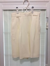 Garfield  Marks Womens Size 2 Ivory Vintage Pleated Shorts RN 82945