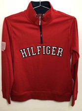 Tommy Hilfiger Sweater Boys/MEDIUM Engraved Name /Sweatshirt Full Zip Kids Youth