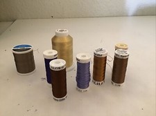 Mixed Gutermann No 40 Sulky Rayon Embroidery Thread 1070, 1170, 1056, 1058,