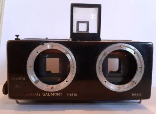 Appareils photo anciens stéréoscopiques