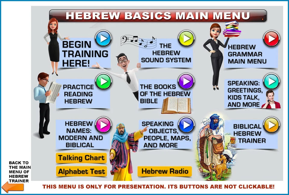Hebrew Language Multimedia Trainer - Image 3 of 4