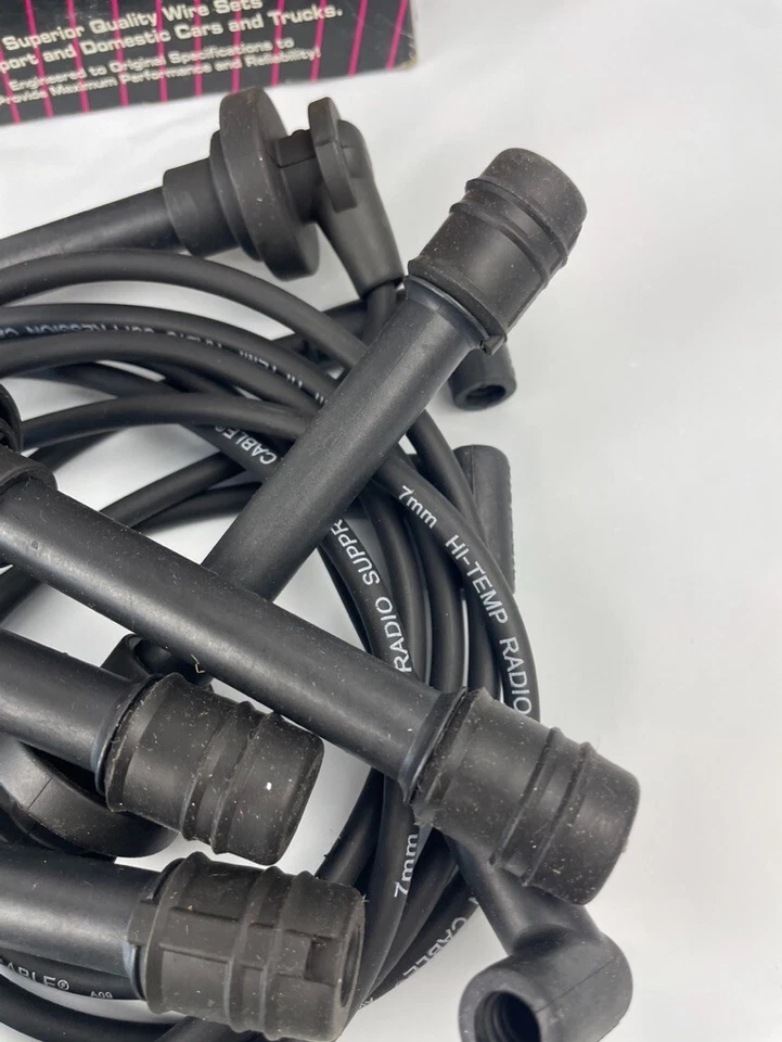 Juego de cables de bujías 9505 xref. # 6500 se adapta a HONDA, ISUZU en la tabla Foto 2 de 4