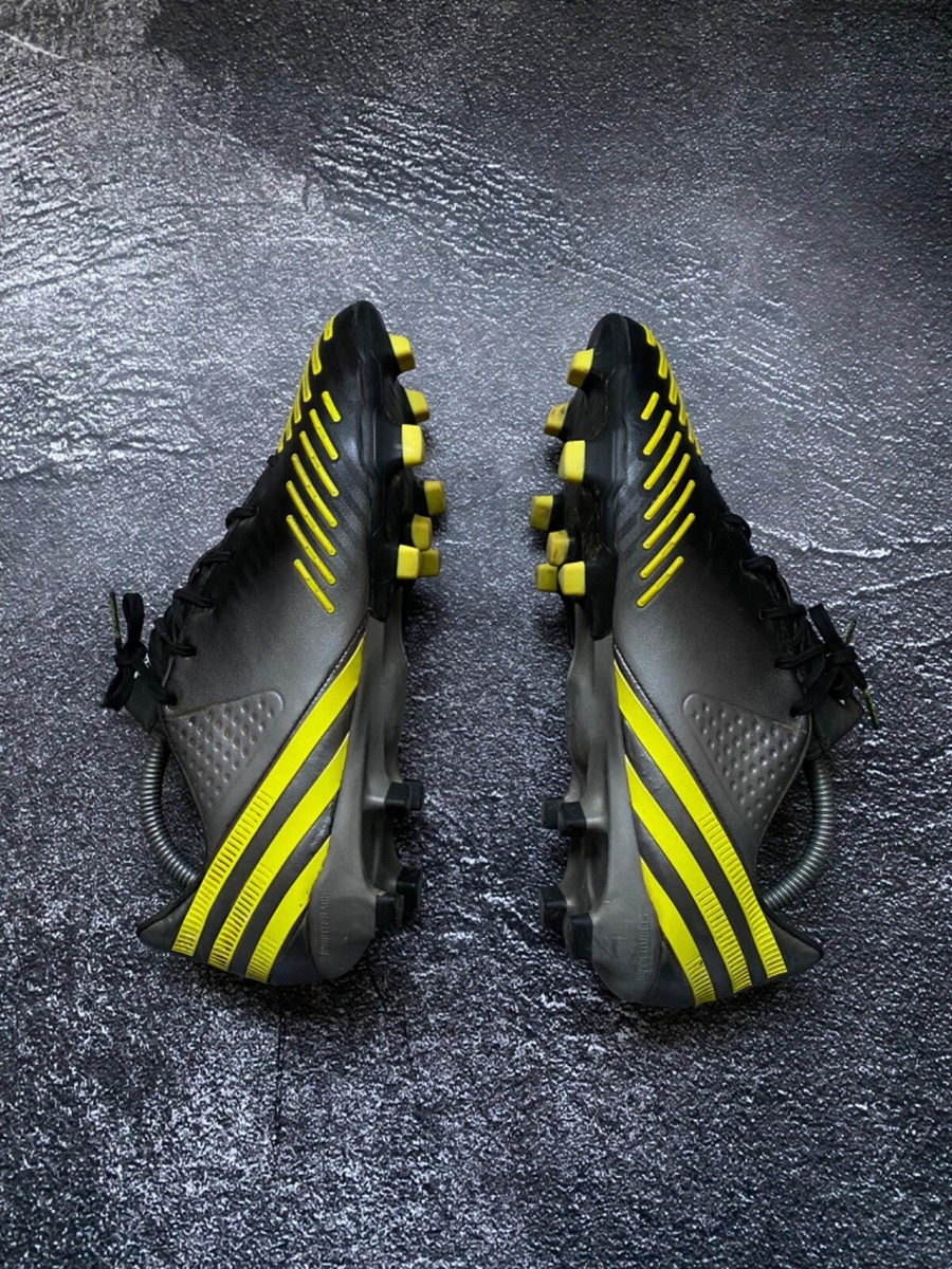 Adidas Predator サッカーシューズ グレー/イエロー　サイズ28 プレデター【アディダス公式】