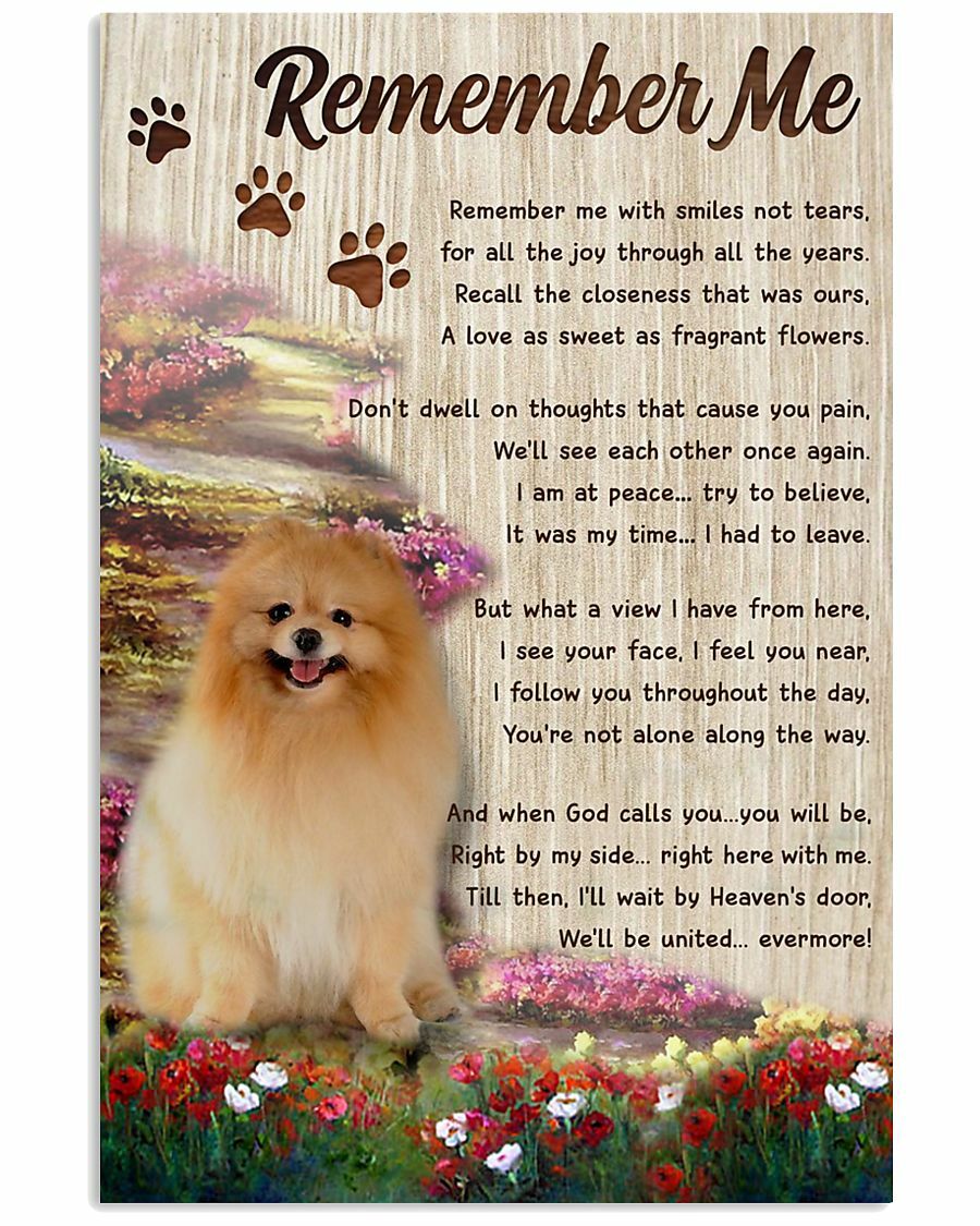 Remember Pomeranian Poster, For Bedroom, Gift For Girlfriend And Children |  eBay