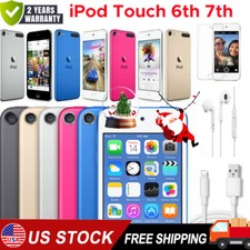 NEW Sealed Apple iPod Touch 6th 7th 128GB All Colors Warranty Xmas Gift Lot
