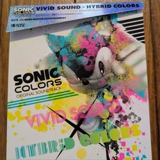 Sonic Colors Original Soundtrack ViViD SOUND HYBRiD COLORS Japan 3 CD WWCE-31241