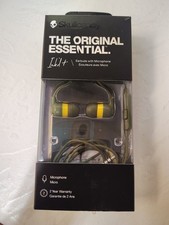 Skullcandy Ink'd Wired Earbuds Moss, Olive and Yellow S2IMY-M687