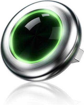 UFO-Shaped Wireless CarPlay Adapter Plug-and-Play converts Original Wired Car...
