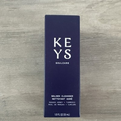 Keys Soulcare Golden Cleanser Manuka Honey Turmeric Gel 1.01 fl oz 30 mL