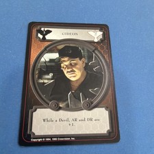 The Crow - Brandon Lee CCG Trading Card Game - Gideon 🌎0118