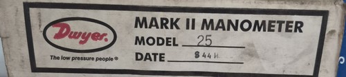 MANOMÈTRE MURAL MARK II DWYER MODEL 25 - Photo 5/5