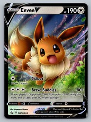 Eevee V SWSH065 Sword & Shield Promo Holo