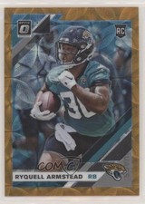 2019 Panini Donruss Optic Rookies Orange Scope Prizm 56/79 Ryquell Armstead n1u