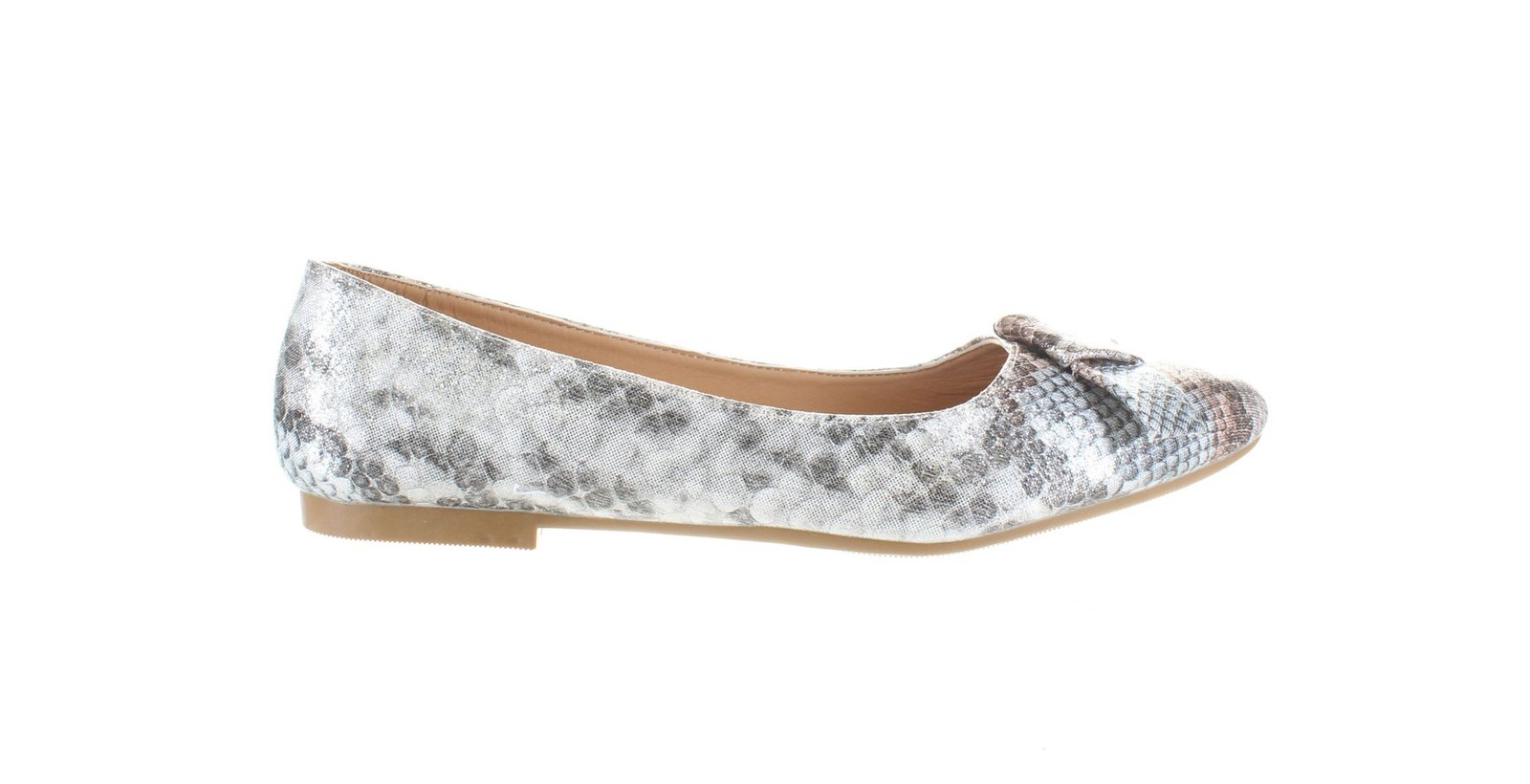 Серые балетки Yoki Womens Geneva-47, размер 10 (7633964)