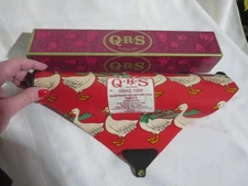 QRS Player Piano Roll  Illustrated Collectors Roll Xmas 1989 3 Selections 789