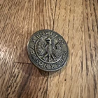 Hessian Soldier Jacket Button American Revolution "Es Devs Spes Nostra"