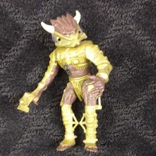 Predator Action Figure Brown Gold Armor Science Fiction Collectible