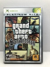 Grand Theft Auto: San Andreas Xbox, 2005 Complete Tested Working - Free Ship