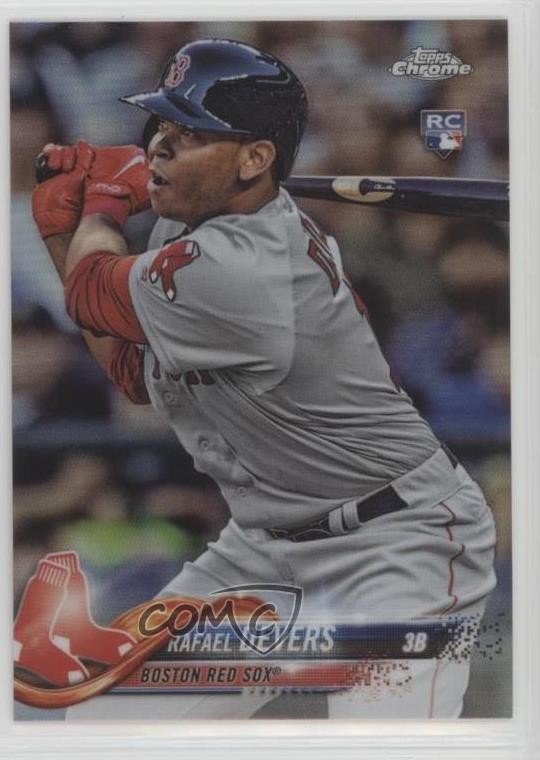 2018 Topps Chrome Refractor Rafael Devers #25 9m2