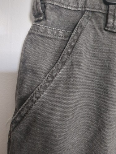 Carhartt Men's Relaxed Fit Jeans Gray Size 38x32 - Picture 3 of 10