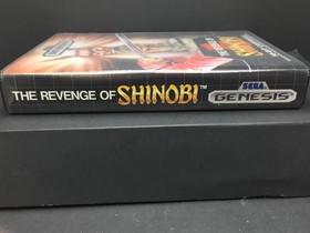 The Revenge of Shinobi Sega Genesis, 1989 CIB Complete w. Manual / Poster-Tested
