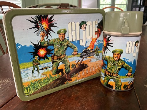 VINTAGE GI JOE LUNCHBOX AND THERMOS