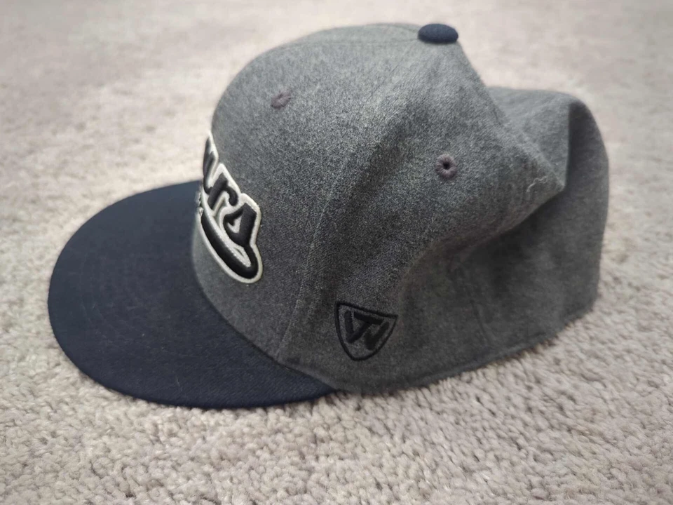 Gorra San Antonio Spurs para hombre OSFA NBA Top of The World 86 ajustada gris Foto 2 de 4