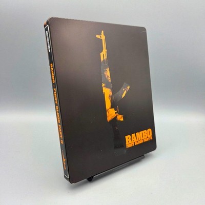 Rambo First Blood Part 2 Steelbook Blu-Ray Englische Ausgabe mit deutschem Ton