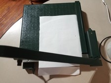 VTG PREMIER PHOTO PAPER CUTTER GUILLOTINE 9 x 9 GREEN USA Excellent condition