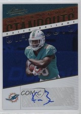 2018 Panini Absolute Signature Standouts Spectrum Blue Kalen Ballage Auto 3b8