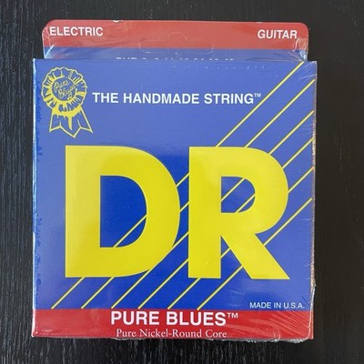 DR Strings PHR-9 Pure Blues Light 9-42 Electric Guitar Strings USA Made NEW