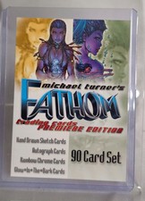 2001 Dynamic Forces Michael Turner's Fathom Trading Cards