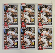 ROMAN ANTHONY 2026 Topps Series 1 ⚾️ ROOKIE CARD #189 Lot 6 BOSTON RED SOX 🔥🔥