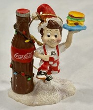 Frisch&rsquo;s Big Boy Coca Cola Bottle Xmas Christmas Ornament 2002