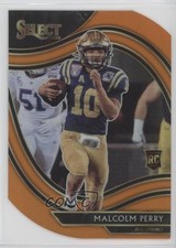 2020 Panini Select Field Level Orange Prizm Die-Cut Malcolm Perry #399 d0l
