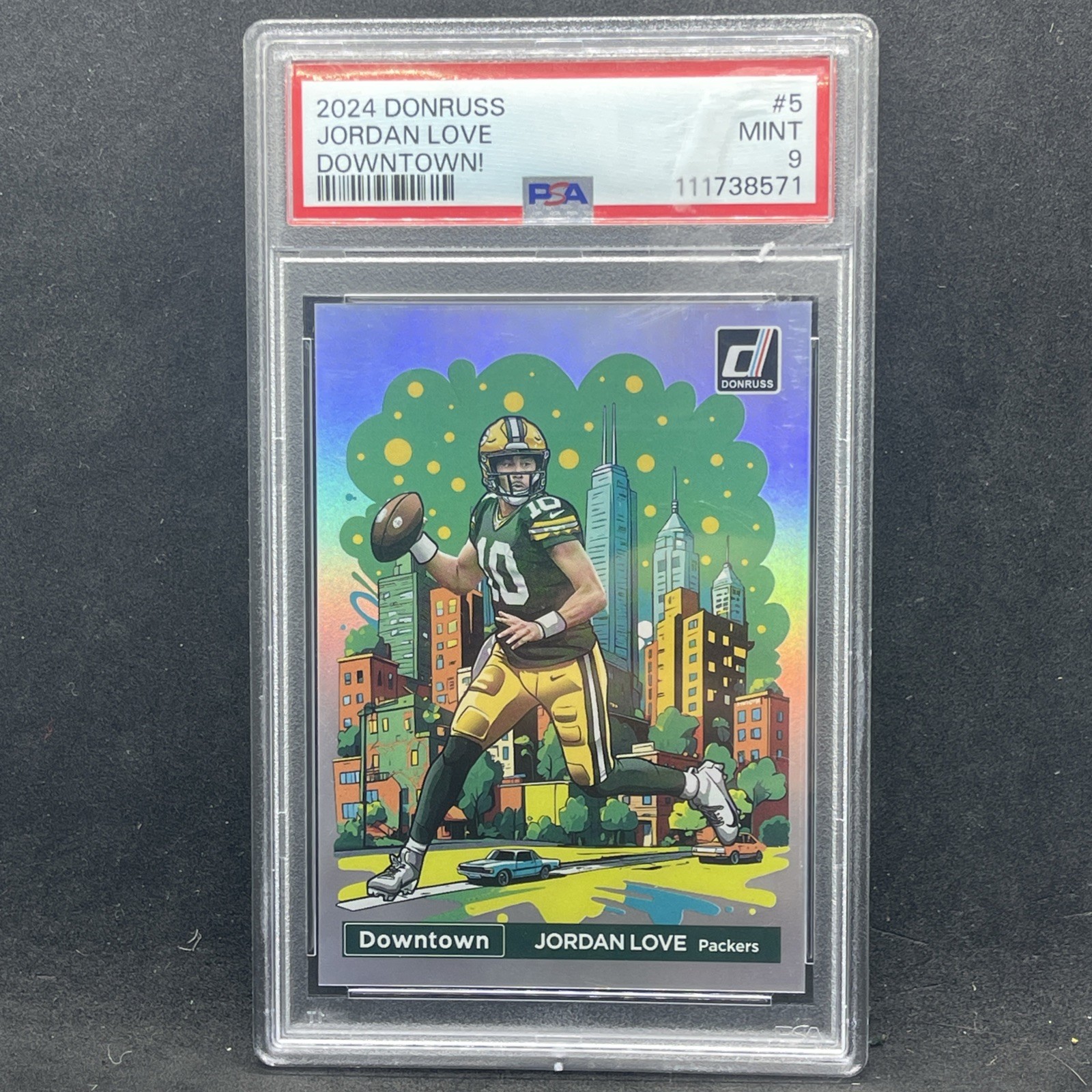 2024 Panini Donruss - Downtown! Jordan Love #5