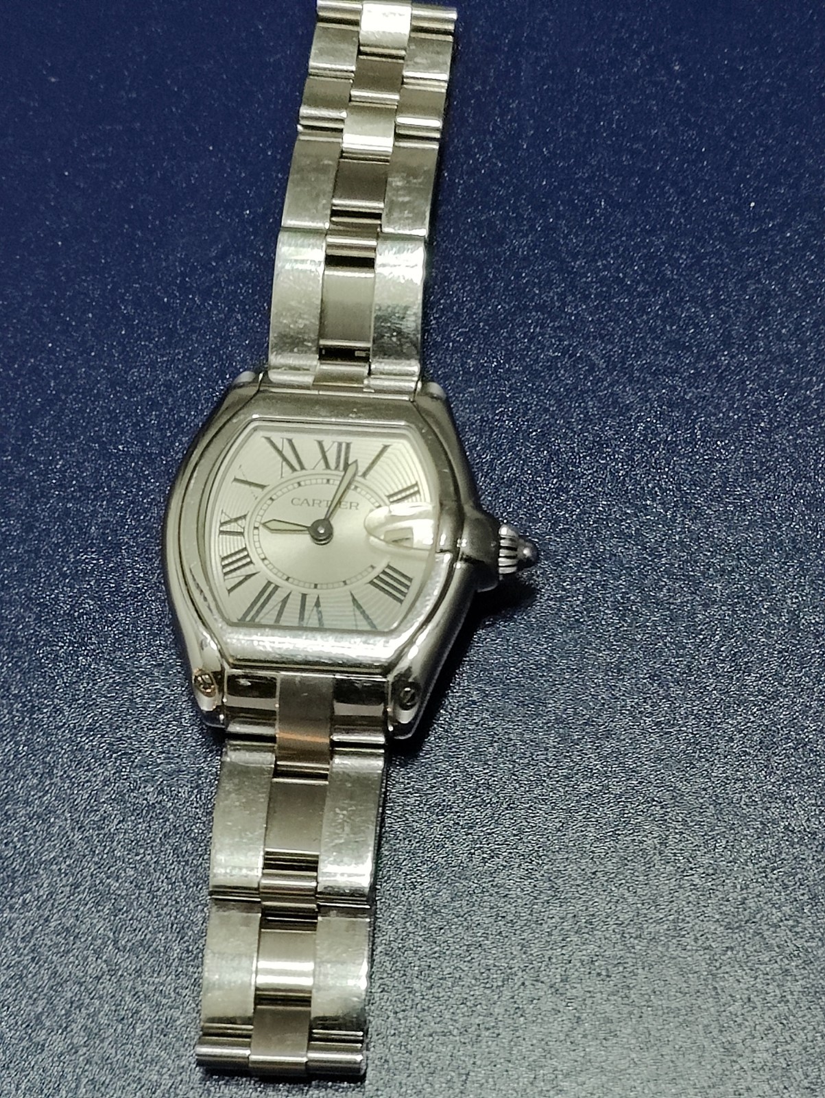 Cartier Roadster SM 2675 Quartz Womens Luxury Watch-image