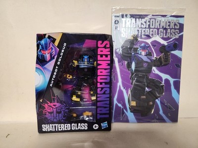 Transformers Hasbro Shattered Glass Goldbug MISB NEW w/comic IDW