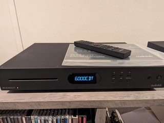 Audiolab 6000CDT Dedicated CD Transport with Remote Black
