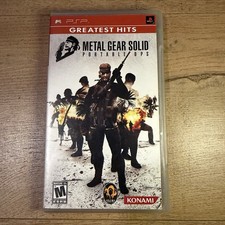 Konami Metal Gear Solid: Portable Ops (Sony PSP) Complete w/ Case Manual