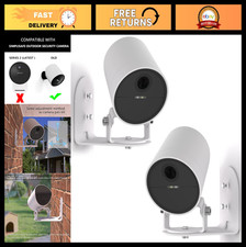 Metal Wall Mount for Outdoor Security Camera, 360 Swivel Bracket, Anti-Drop, 2