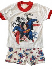 Vintage Superman Short Sleeve Pajama Set