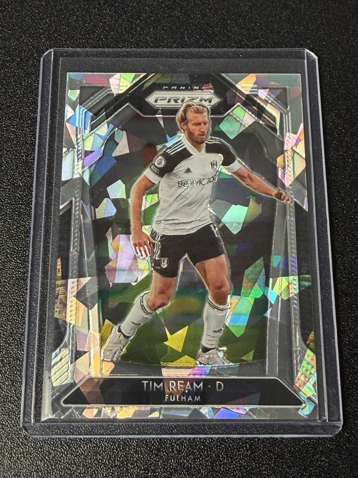 2020-21 Panini Prizm Premier League Tim Ream #287 Cracked Ice Prizm /23