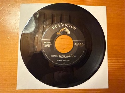 Elvis Presley    Shake, Rattle And Roll 1956 RCA 47-6642 45 7  Vinyl NM-