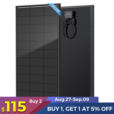 #ad #ad 12V 300W Watt Mono Solar Panel Power RV Camping Home Boat Camp Off Grid 18BB $118.99