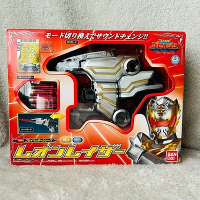 Bandai Japan DX Power Rangers Megaforce Super Sentai Goseiger Leon Blaster OVP
