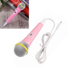 Kids Wired Microphone 3.5mm Plug Low Distortion Portable Music Toy Children