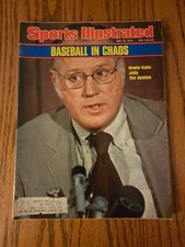 Sports Illustrated June 28 1976 Bowie Kuhn Magazine Baseball
