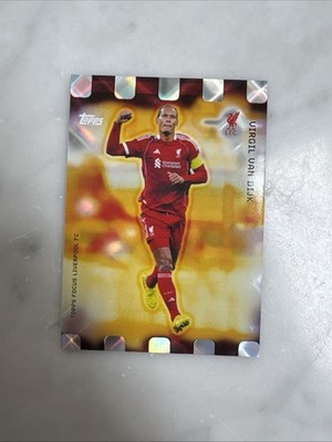 Liverpool Team Set Focus Virgil Can Van Dijk Insert Box Hit