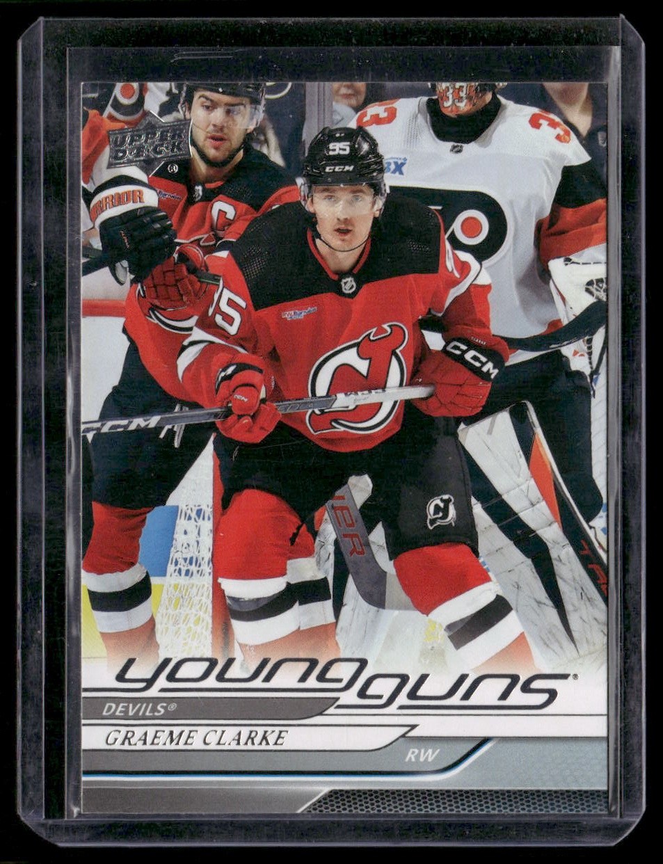 2024-25 Upper Deck Graeme Clarke 224 Young Guns New Jersey Devils RC